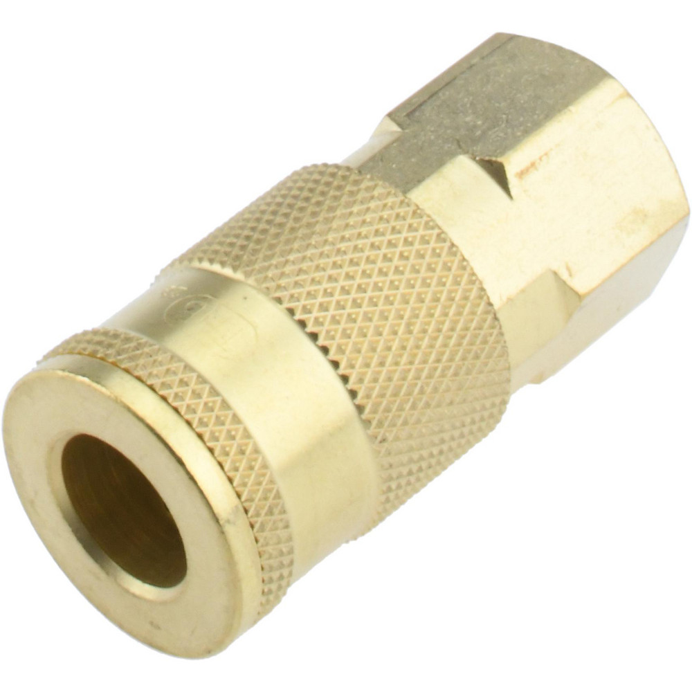 Value Collection Pneumatic Hose Coupling: 1/4" Thread, 1/4" Body Dia, Tru-Flate Automotive Interchange - 2332572521