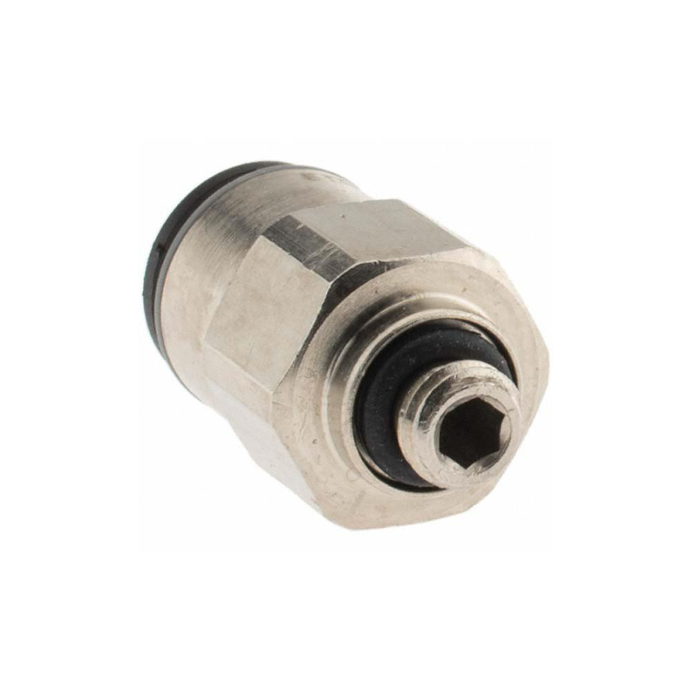 Parker Push-to-Connect Push-to-Connect Fitting: Connector, M5x0.8 Thread, 6.00 mm OD - KP23983