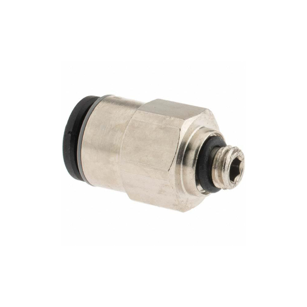 Parker Push-to-Connect Push-to-Connect Fitting: Connector, M5x0.8 Thread, 6.00 mm OD - KP23983