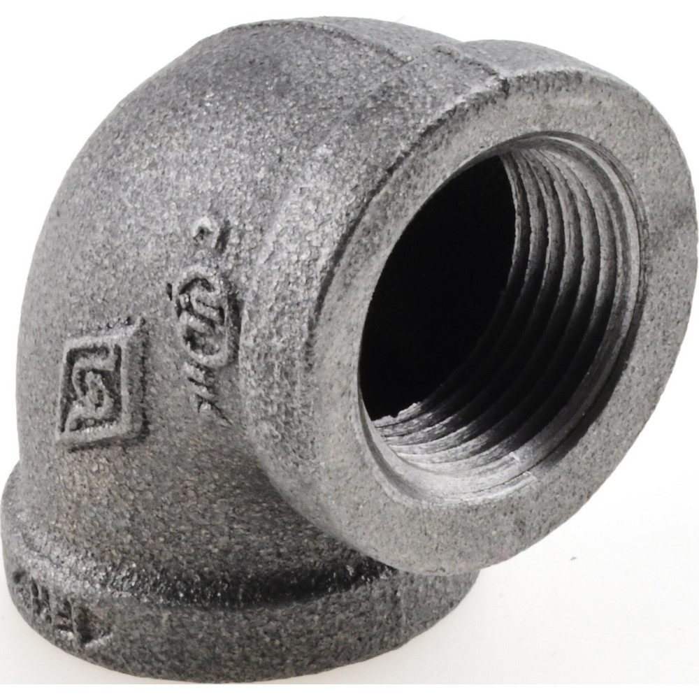 Value Collection Black Pipe Nipple: 1/2" Dia x 3-1/2" Long, Schedule 40 - MSCNB04035