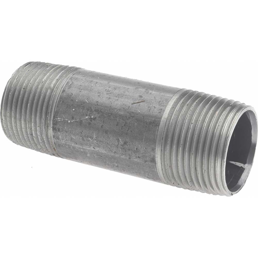 Value Collection Black Pipe Nipple: 1/2" Dia x 3-1/2" Long, Schedule 40 - MSCNB04035