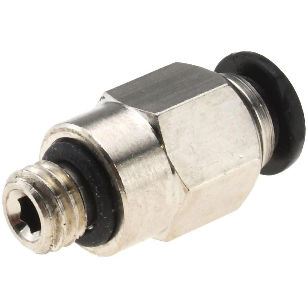 PRO-SOURCE Push-to-Connect Tube x Metric Thread Fitting: 6.00 mm OD - 2555506565PRO
