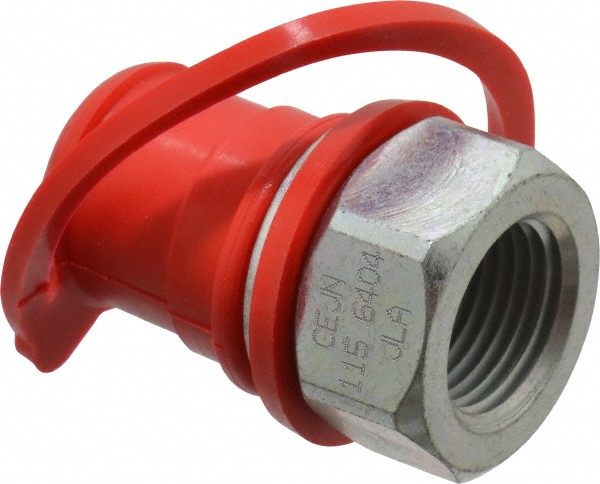 CEJN Hydraulic Hose Female Pipe Rigid Fitting: Series 115, 1/4", 14,500 psi - 10 115 6402