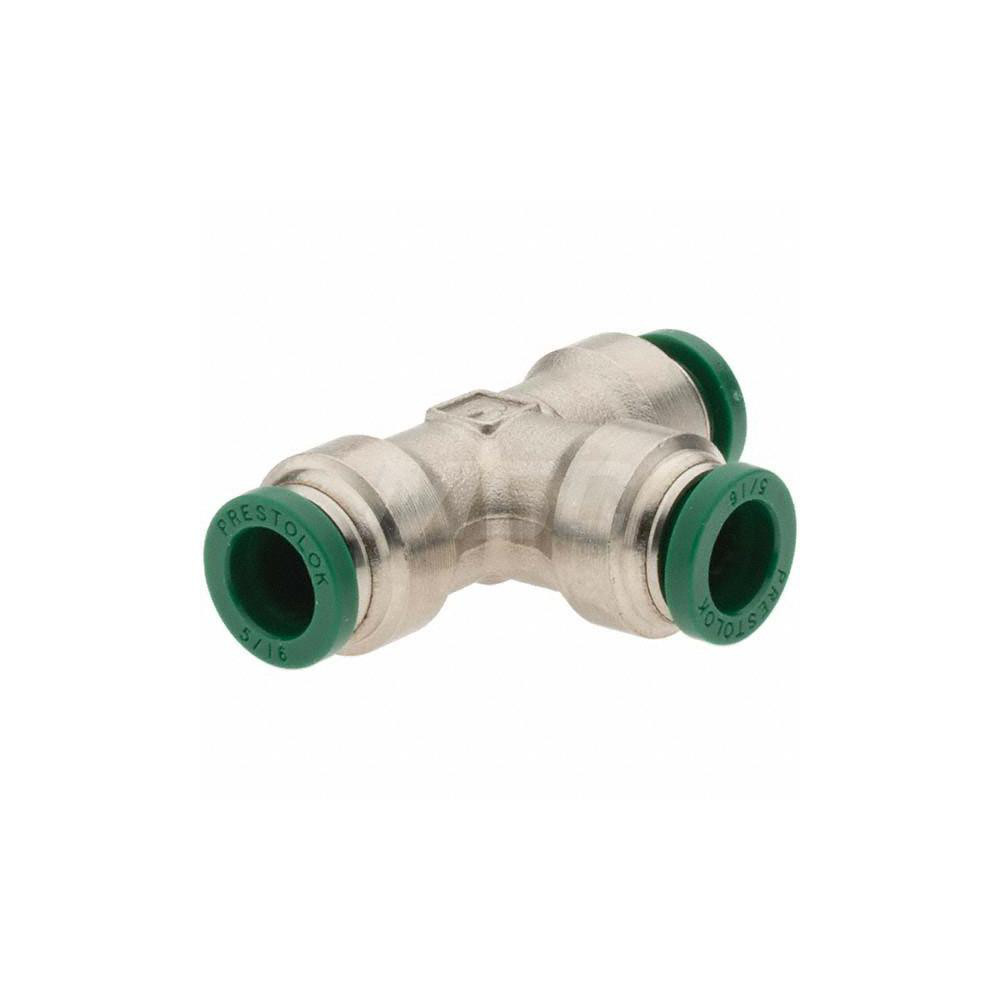 Parker Push-to-Connect Tube x Tube Fitting: Union Tee, 5/16" OD - 12569