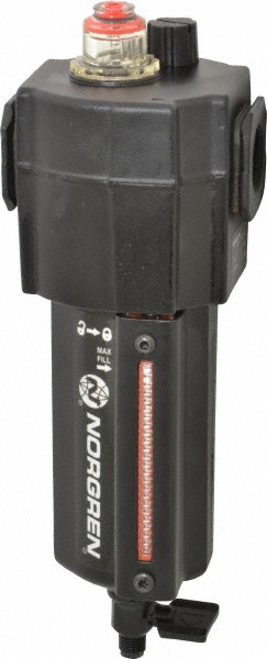 Norgren Push-to-Connect Tube x Male x Tube x Male BSPT Fitting: 90 deg Swivel Elbow, BSPT, 6.00 mm OD - C01470628