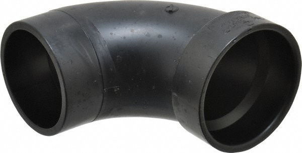 NIBCO Drain, Waste & Vent 90 deg; Street Elbow: 2" Fitting, Spig x Hub, Acrylonitrile Butadiene Styrene - I057500