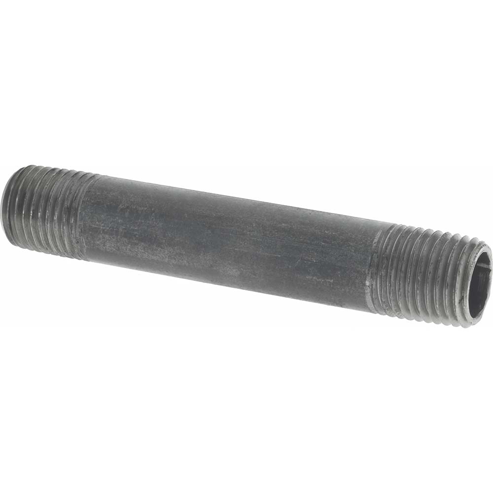 Value Collection Black Pipe Nipple: 1/4" Dia x 5-1/2" Long, Schedule 40 - NB02055