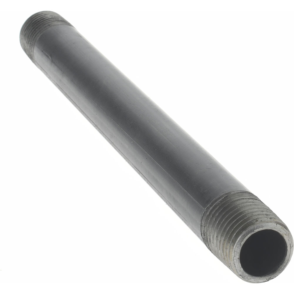 Value Collection Black Pipe Nipple: 1/4" Dia x 5-1/2" Long, Schedule 40 - NB02055