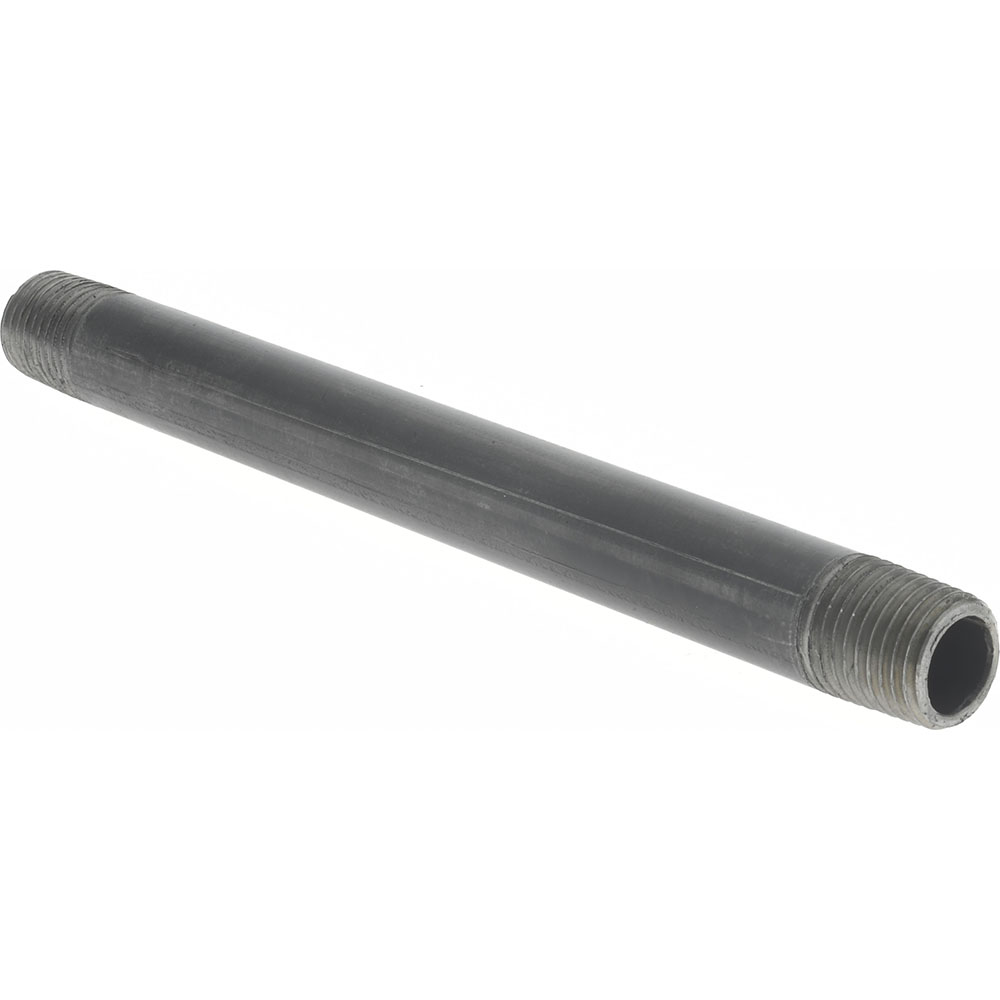 Value Collection Black Pipe Nipple: 1/4" Dia x 5-1/2" Long, Schedule 40 - NB02055