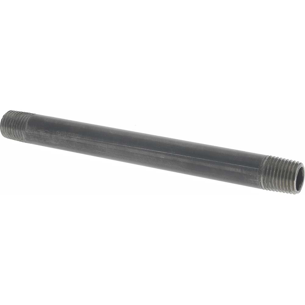 Value Collection Black Pipe Nipple: 1/4" Dia x 5-1/2" Long, Schedule 40 - NB02055