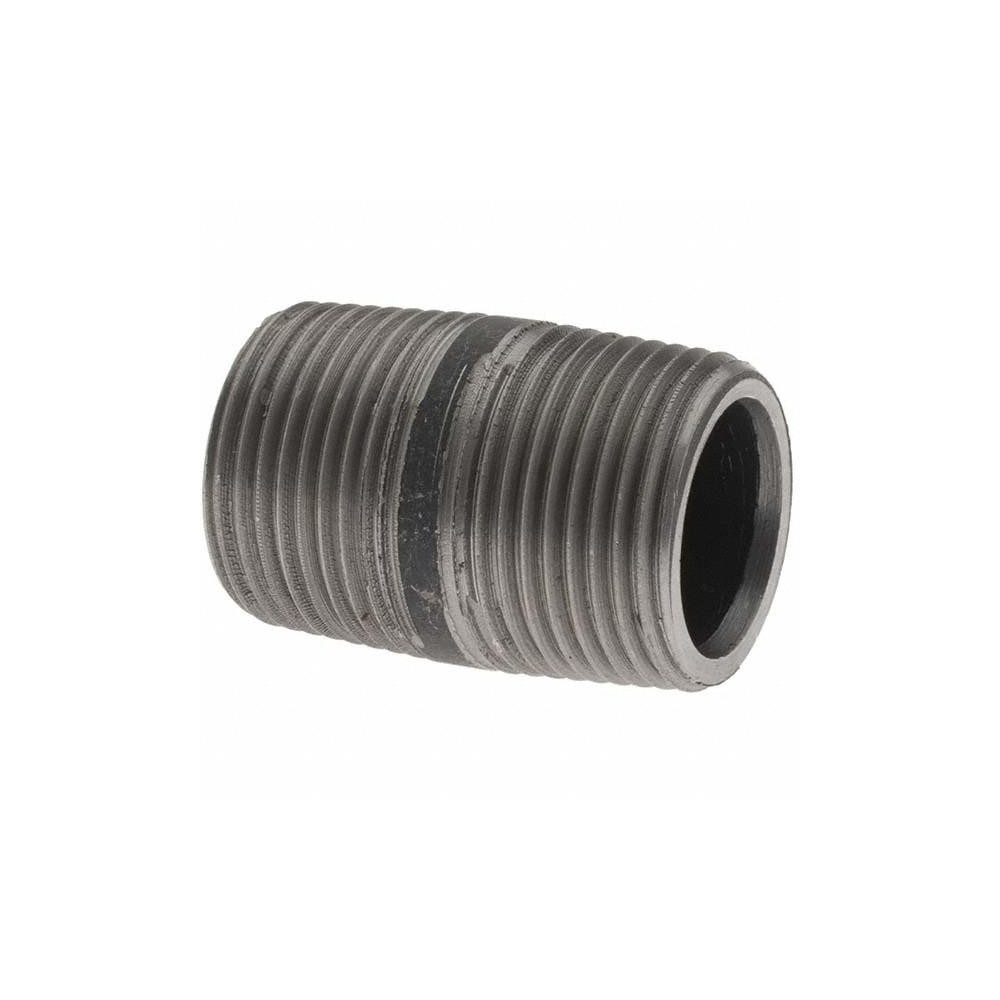 Value Collection Black Pipe Nipple: 3/4" Dia x 1-1/2" Long, Schedule 80 - BD-13660