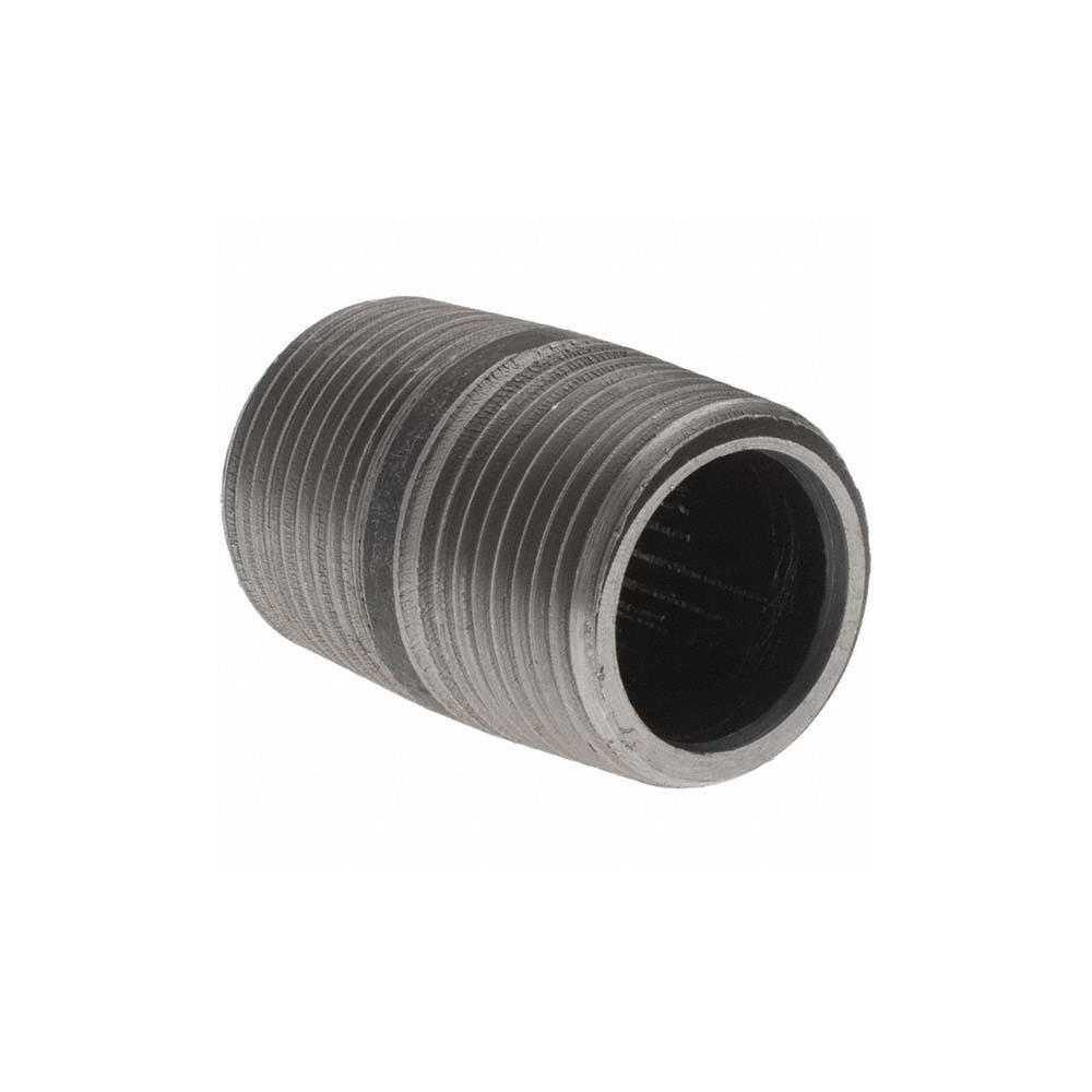 Value Collection Black Pipe Nipple: 3/4" Dia x 1-1/2" Long, Schedule 80 - BD-13660