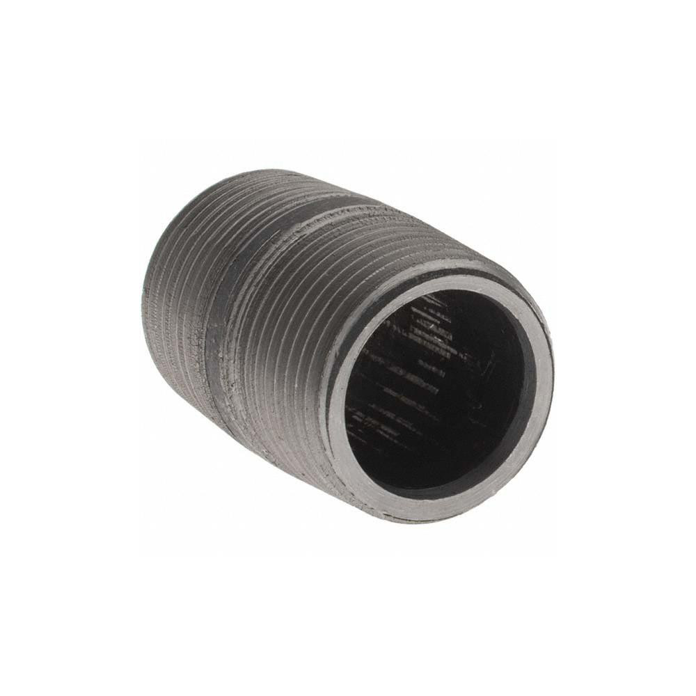 Value Collection Black Pipe Nipple: 3/4" Dia x 1-1/2" Long, Schedule 80 - BD-13660