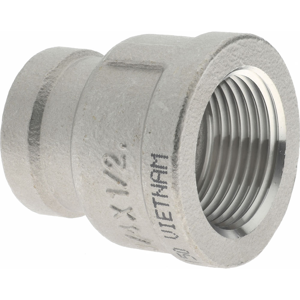 Merit Brass Pipe Reducer: 3/4 x 1/2", 304 Stainless Steel - K412-1208