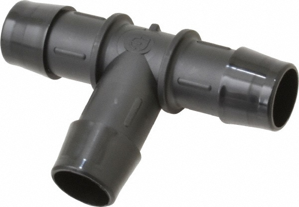 Made in USA Barbed Tube Elbow: Single Barb, 3/4" Barb, 3/4" NPT - L12-12NN