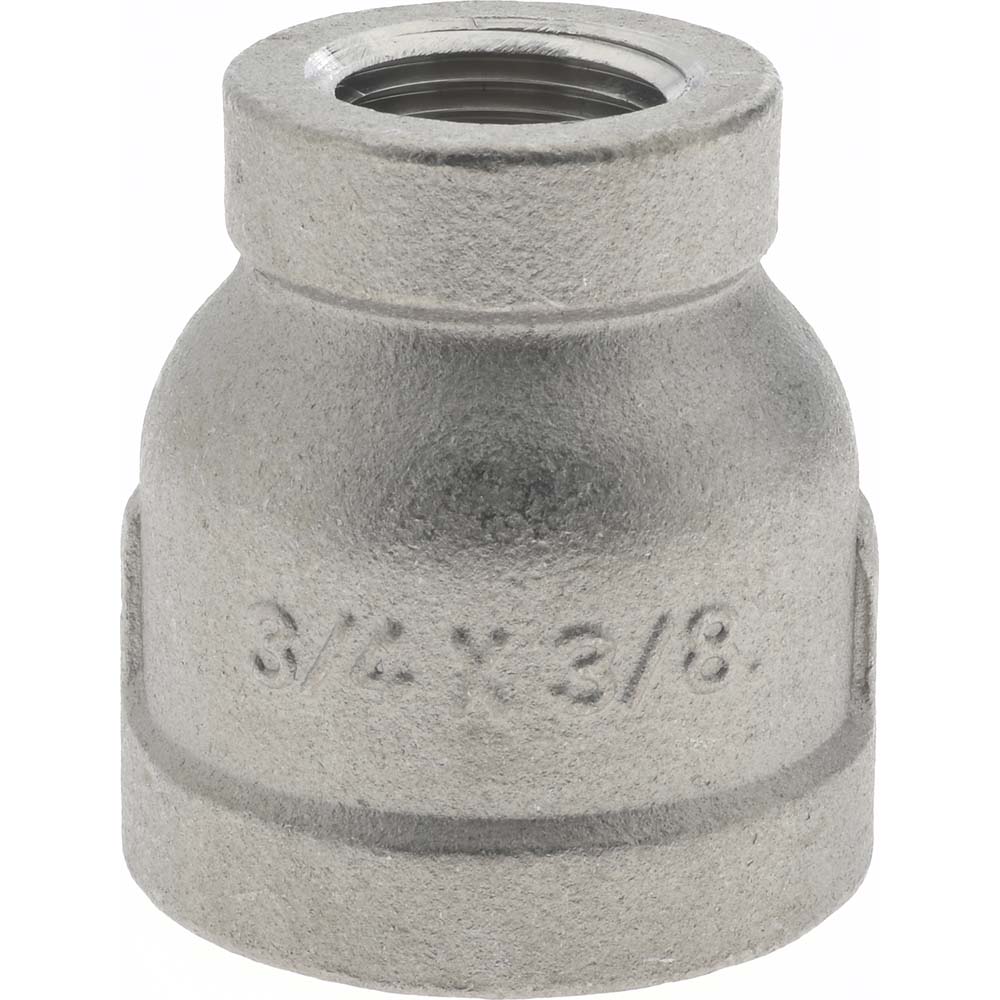 Merit Brass Pipe Reducer: 3/4 x 3/8", 316 Stainless Steel - K612-1206