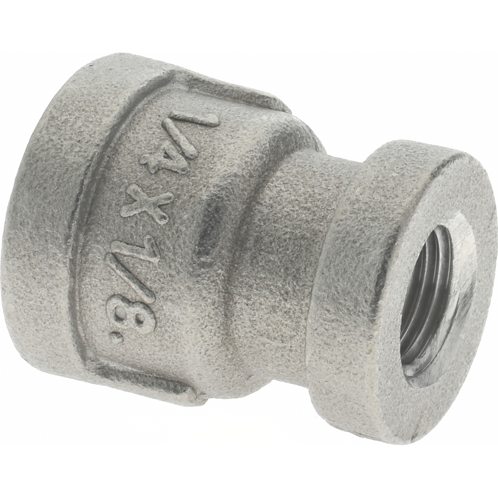 Merit Brass Pipe Reducer: 3/4 x 3/8", 316 Stainless Steel - K612-1206