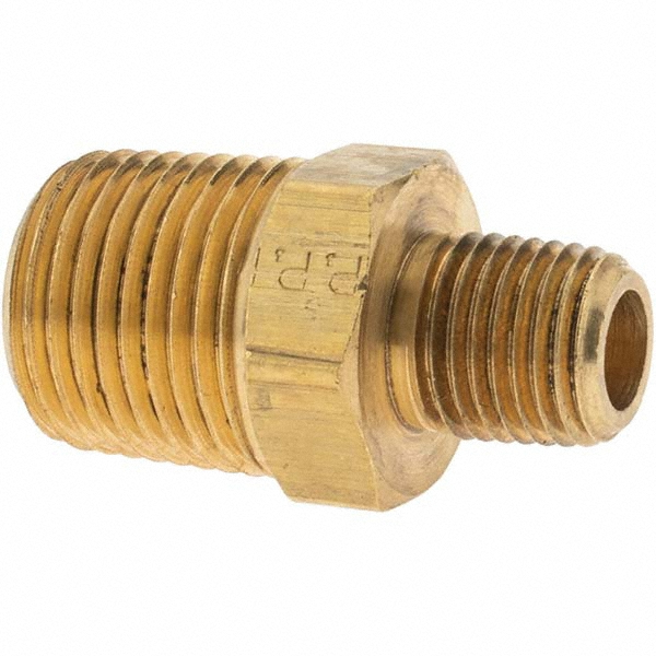 Parker Industrial Pipe Hex Plug: 1/2 x 1/4" Male Thread, MNPTF - BD-C530225