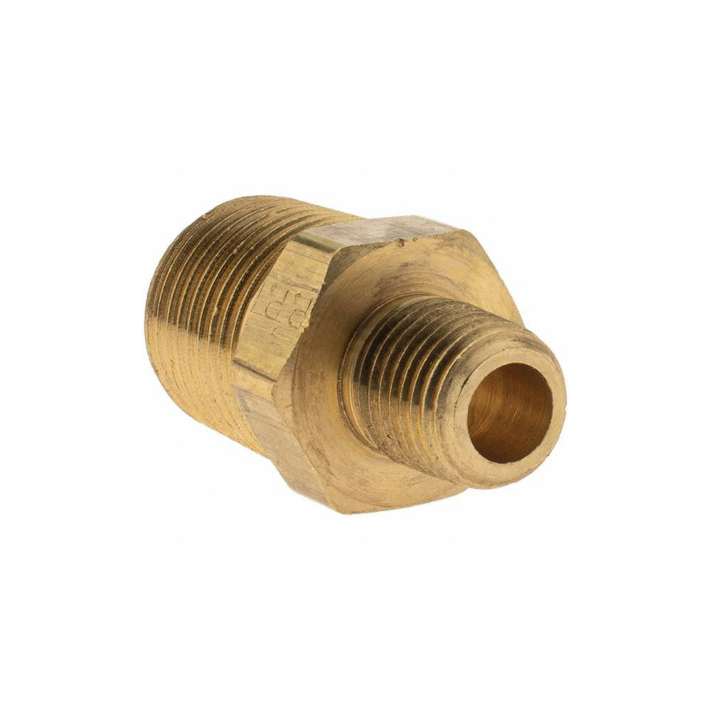 Parker Industrial Pipe Hex Plug: 1/2 x 1/4" Male Thread, MNPTF - BD-C530225