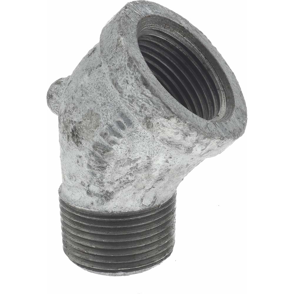 Anvil Malleable Iron Pipe 45 ° Street Elbow: 1" Fitting - 0311027601