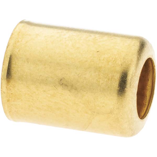 Parker Compression Tube Union: 11/16-20, 1/2" Tube OD, Compression x Compression - -11052-A