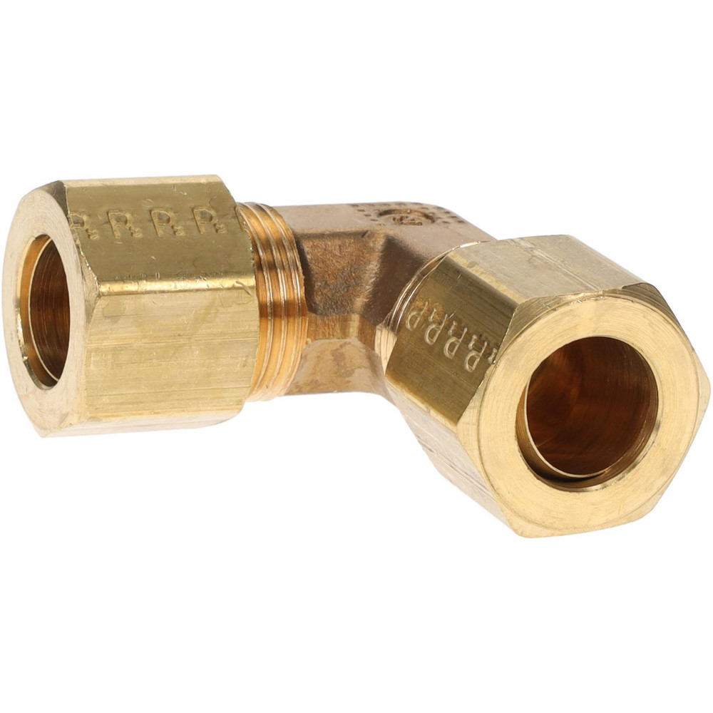 Parker Compression Tube Union: 11/16-20, 1/2" Tube OD, Compression x Compression - -11052-A