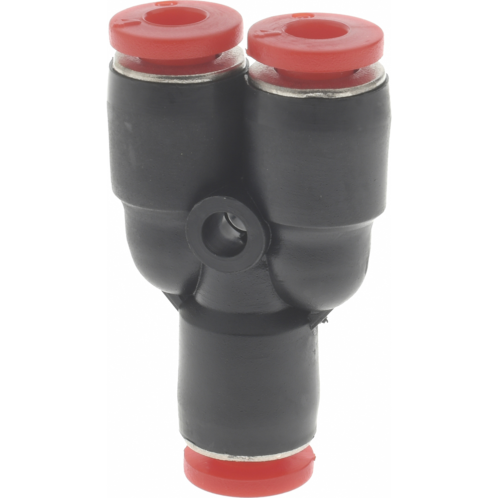 Norgren Push-to-Connect Tube x Tube Fitting: Union Y, 6.00 x 6.00 x 4.00 mm OD - C00820604