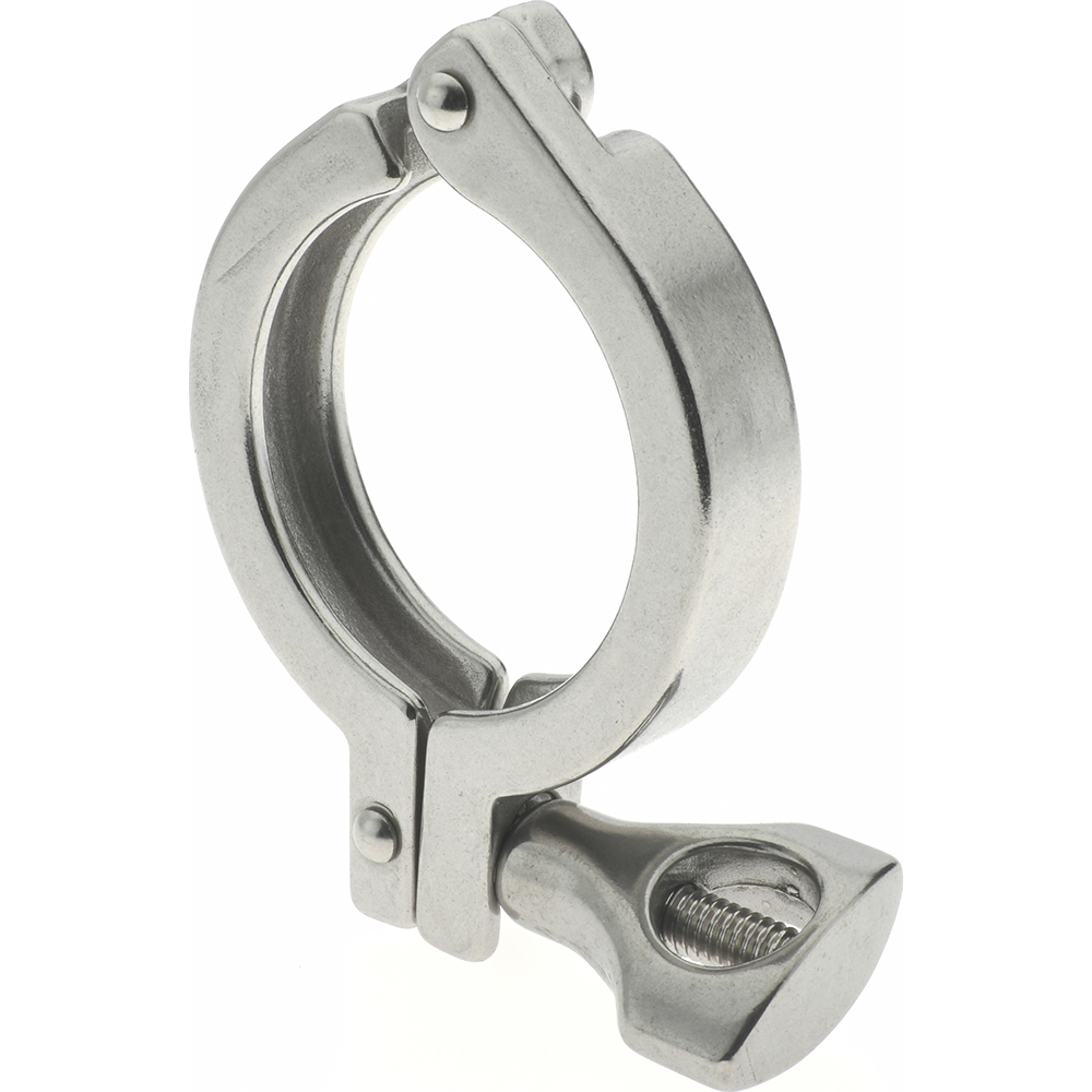 VNE Sanitary Stainless Steel Pipe Welding Ferrule: 2", Clamp Connection - EG14AM72.0
