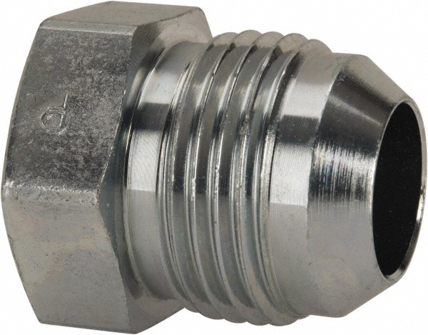 Brennan Steel Flared Tube Plug: 3/4" OD, 37 deg Flared Angle - 10455