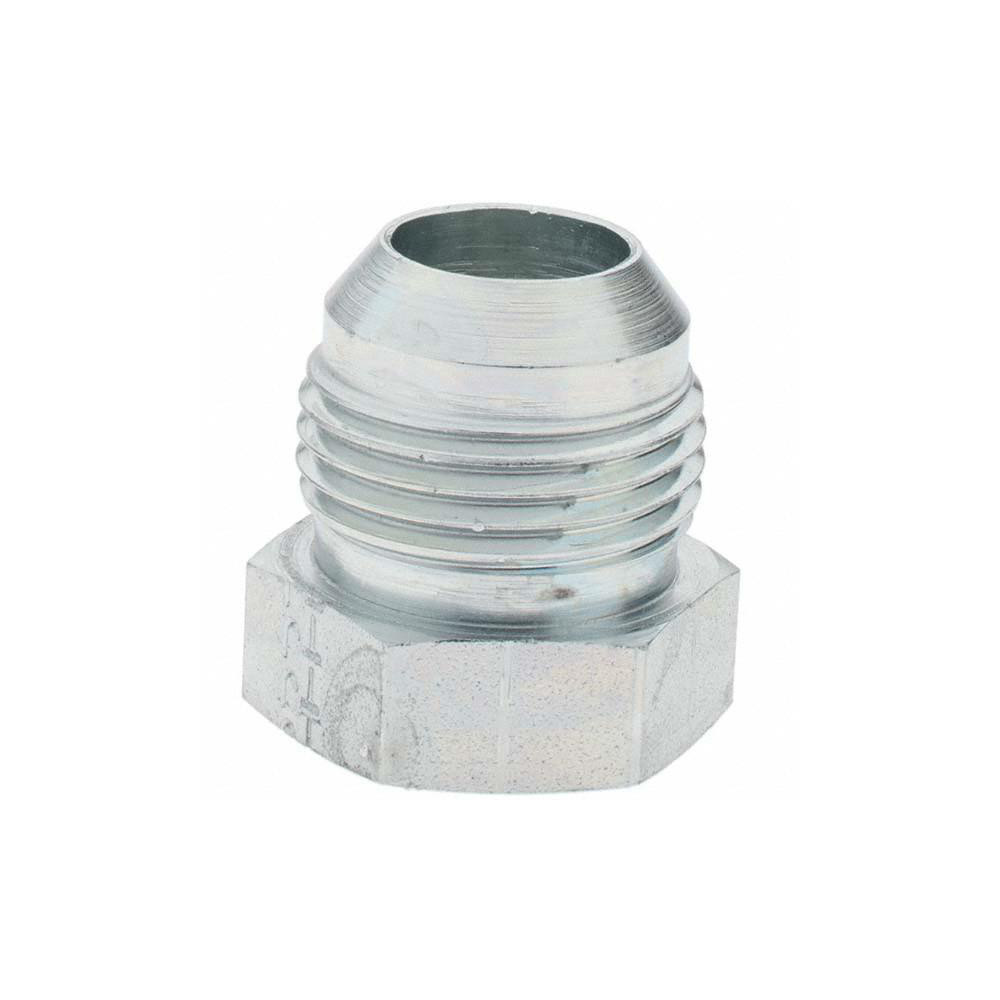 Brennan Steel Flared Tube Plug: 3/4" OD, 37 deg Flared Angle - 10455