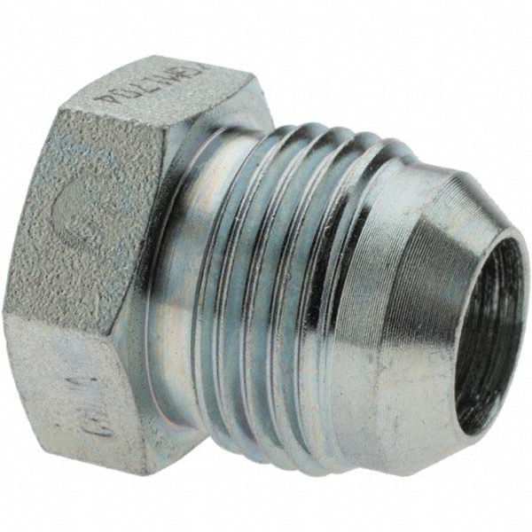 Brennan Steel Flared Tube Plug: 3/4" OD, 37 deg Flared Angle - 10455