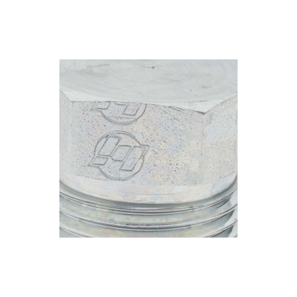 Brennan Steel Flared Tube Plug: 3/4" OD, 37 deg Flared Angle - 10455