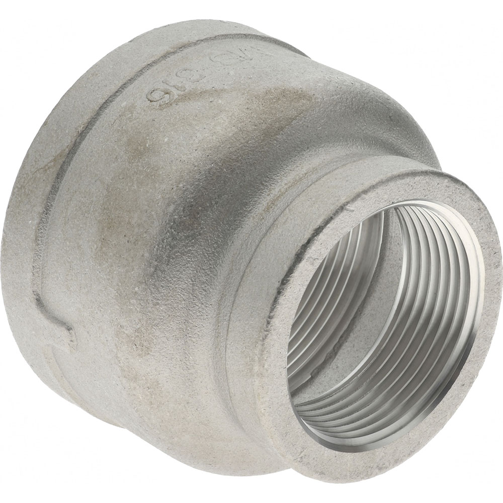 Merit Brass Pipe Reducer: 2 x 1-1/4", 316 Stainless Steel - K612-3220