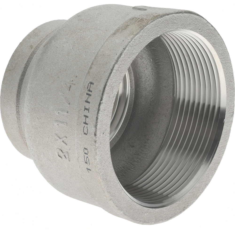 Merit Brass Pipe Reducer: 2 x 1-1/4", 316 Stainless Steel - K612-3220