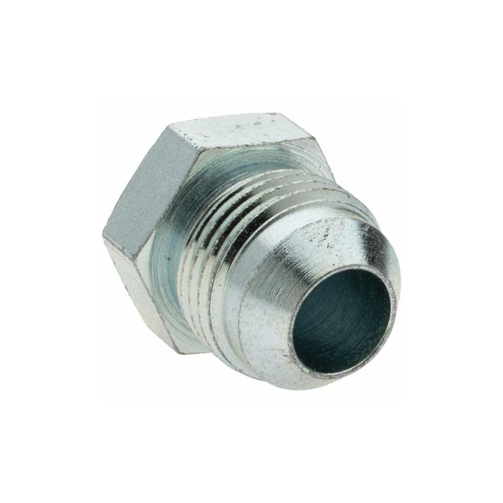 Brennan Steel Flared Tube Plug: 1/2" OD, 37 deg Flared Angle - 10453