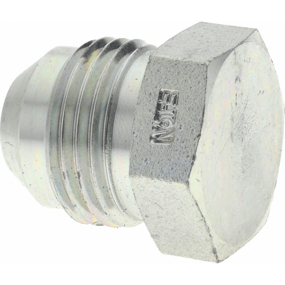Brennan Steel Flared Tube Plug: 1/2" OD, 37 deg Flared Angle - 10453