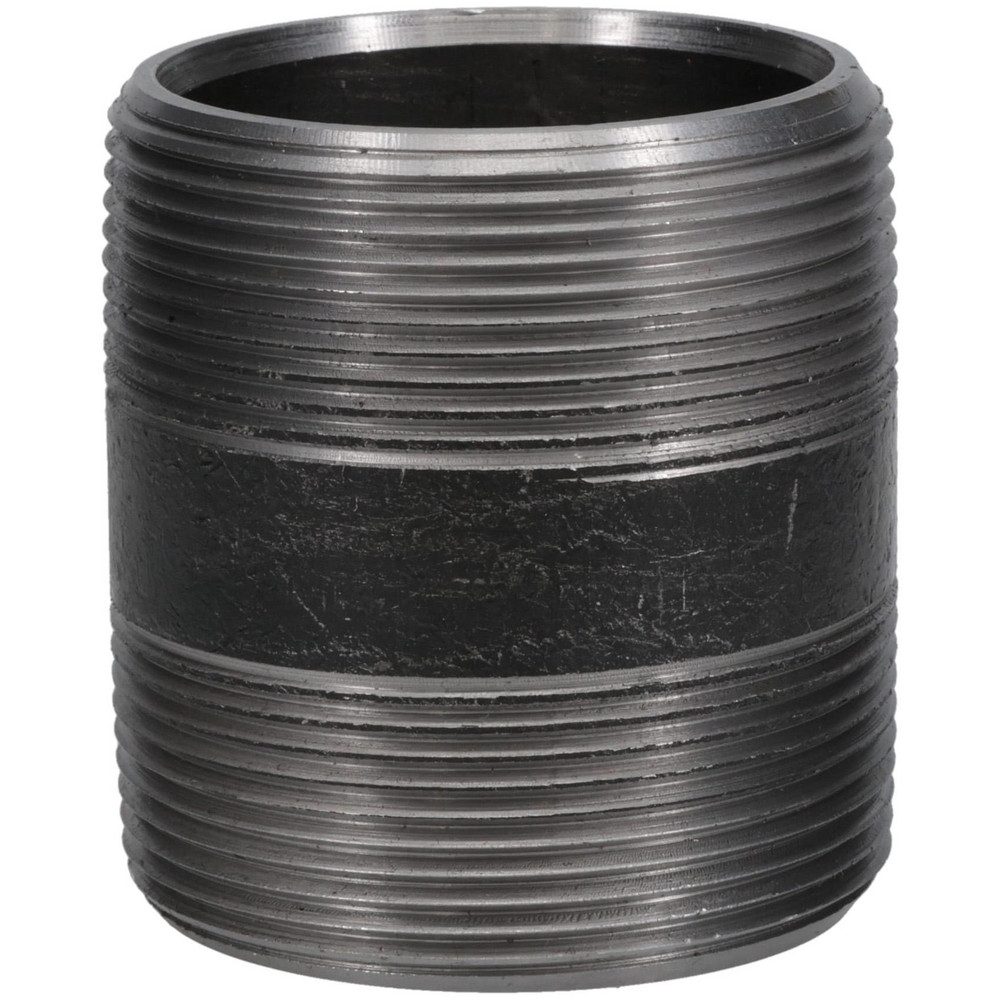 Value Collection Black Pipe Nipple: 2" Dia x 2-1/2" Long, Schedule 80 - XNB09025
