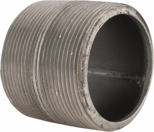 Value Collection Black Pipe Nipple: 2" Dia x 2-1/2" Long, Schedule 80 - XNB09025