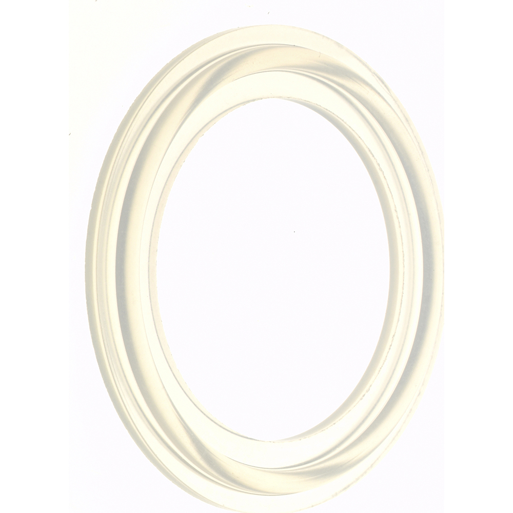 VNE Sanitary Tube Gasket: Silicone, 1-1/2" OD - EG40S1.5