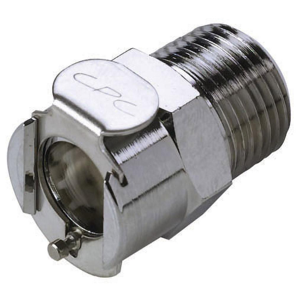 CPC Colder Products 3/8 NPT Brass, Quick Disconnect, Valved Coupling Body - LCD10006