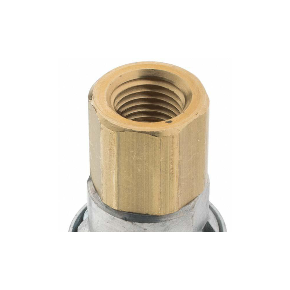 Parker Pneumatic Hose Coupling: 1/4-18, Schrader Twist-Lock Interchange - TL-251-4FP-787