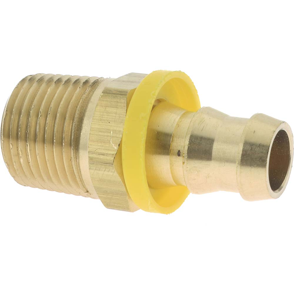 Parker Pneumatic Hose Coupling: 1/4-18, Schrader Twist-Lock Interchange - TL-251-4FP-787