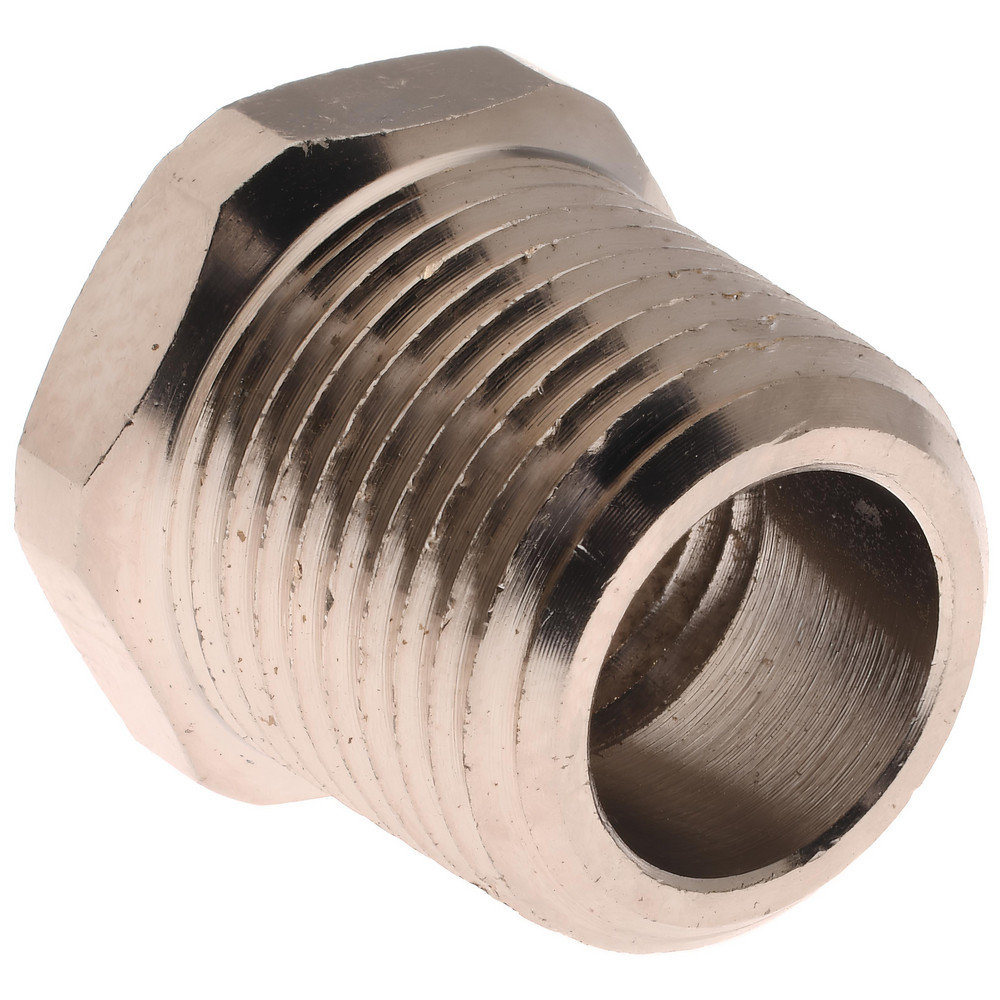 ANDERSON METALS Brass Pipe Bushing: 1/4 x 3/4" Fitting, FNPT x MNPT - -11089-7