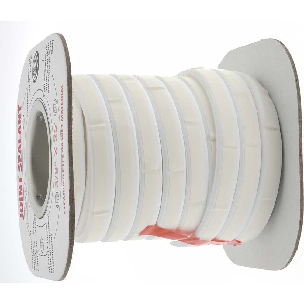 Made in USA 25' Long x 3/8" Wide Economy PTFE Joint Sealant - 31950710