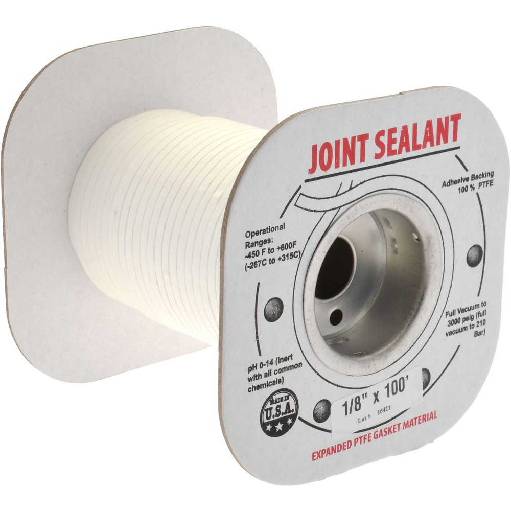 Made in USA 25' Long x 3/8" Wide Economy PTFE Joint Sealant - 31950710