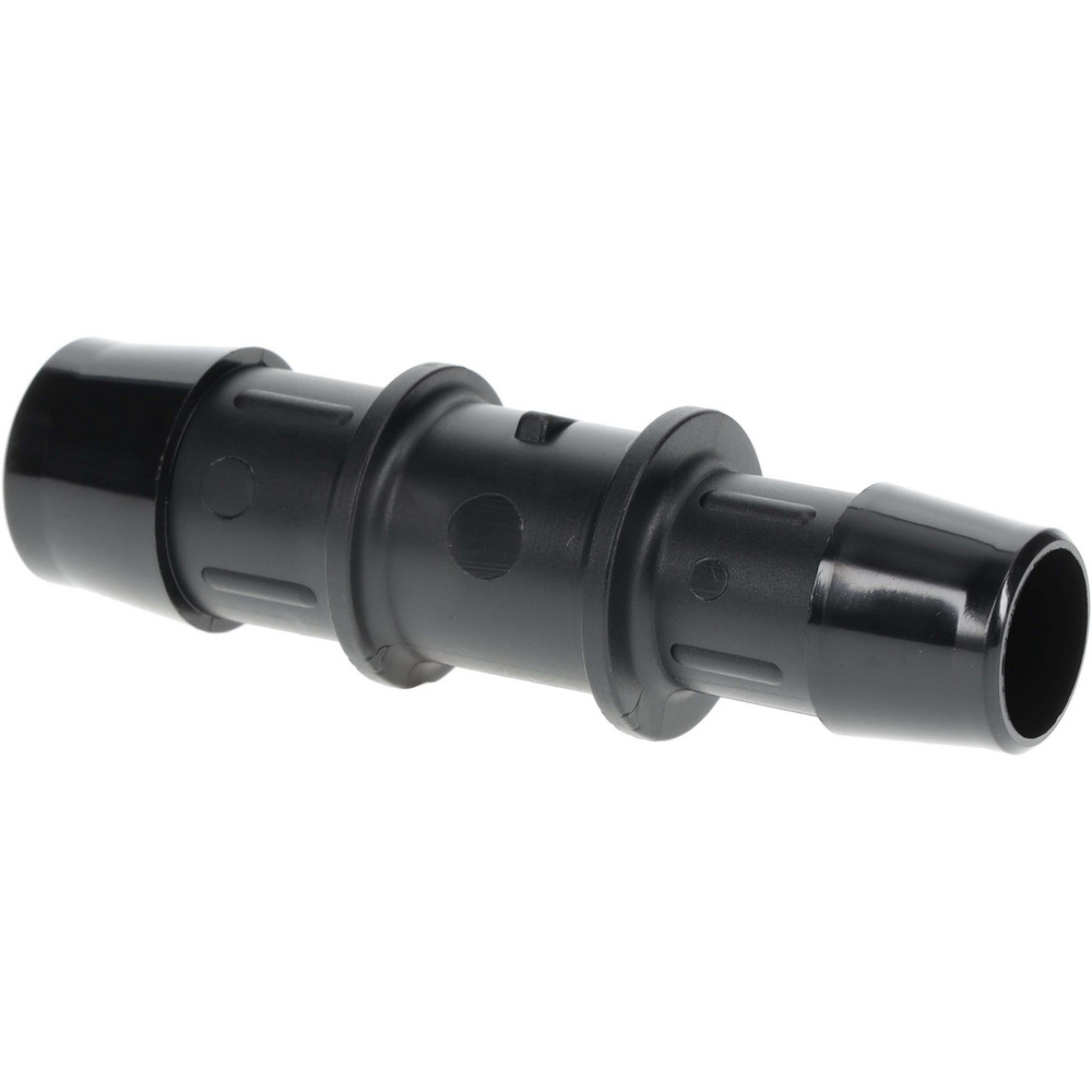 Made in USA Barbed Tube Adapter: Single Barb, 1/4" Barb, 1/4" NPT - A4-4BN