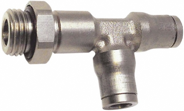 Legris Push-to-Connect Tube x Female x Tube x Female BSPP Fitting: Connector, BSPP, 6.00 mm OD - 3614 06 13