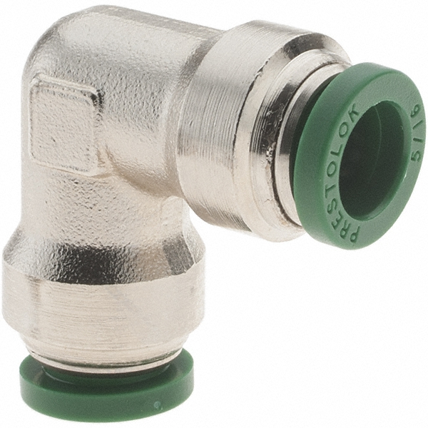 Legris Push-to-Connect Tube x Tube Fitting: Union Elbow, 5/16" OD - 3602 08 00