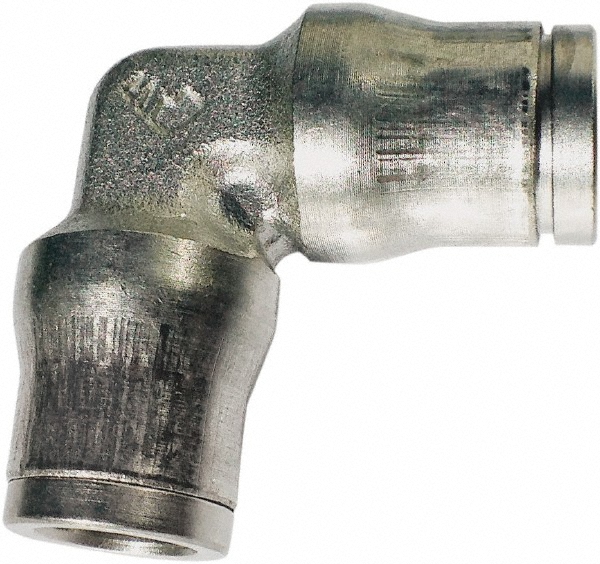 Legris Push-to-Connect Tube x Tube Fitting: Union Elbow, 5/16" OD - 3602 08 00