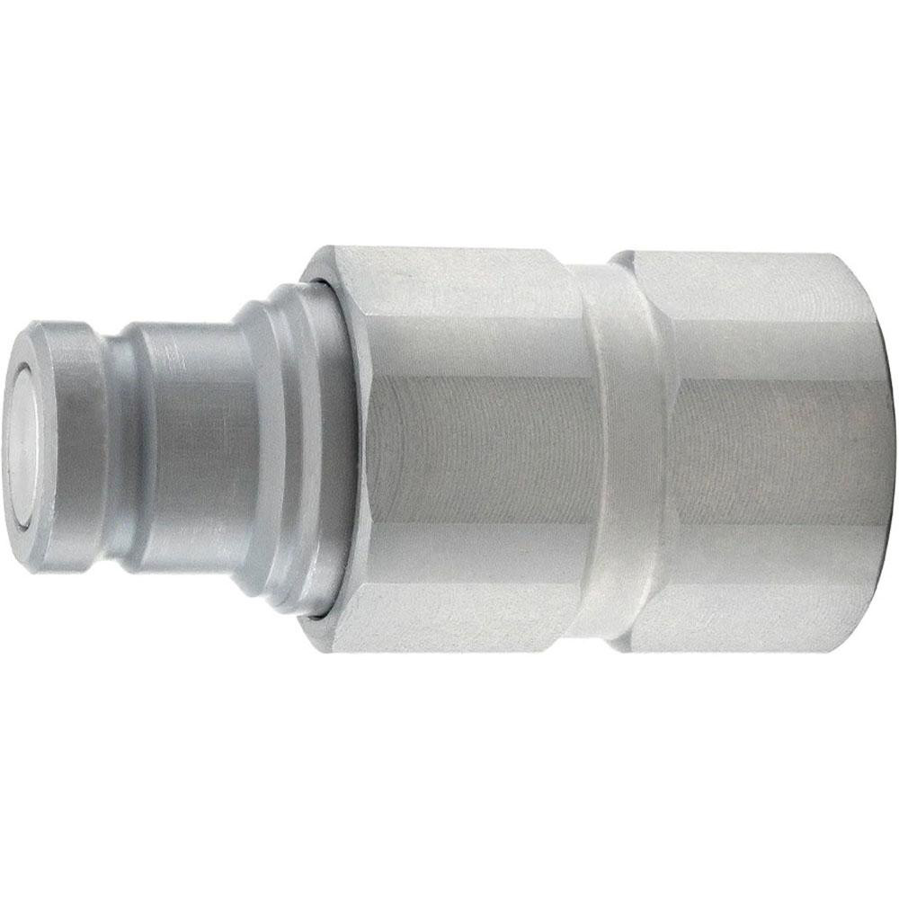 Parker Hydraulic Hose Female Straight Thread Nipple: 1/2", 1-1/16-12, 3,625 psi - FEM-502-12FO